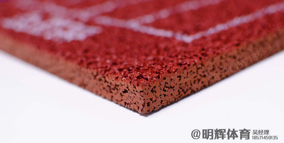 郑州13mm透气型塑胶跑道